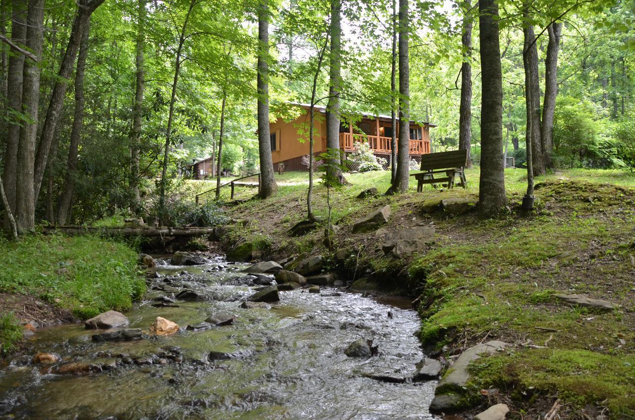 Panther Creek Cabins Cherokee Bagian luar foto